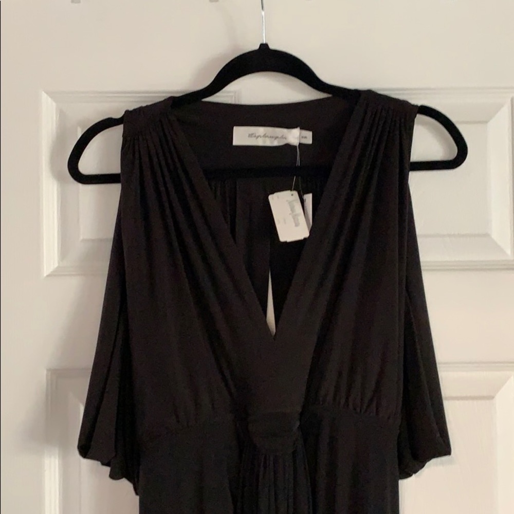🆕T-bags Los Angeles Maxi black dress